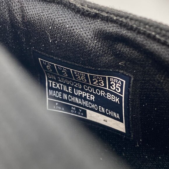 Skechers Black Cleo Taylor Knit Loafers | Women's Size 6 - Picture 9 of 9